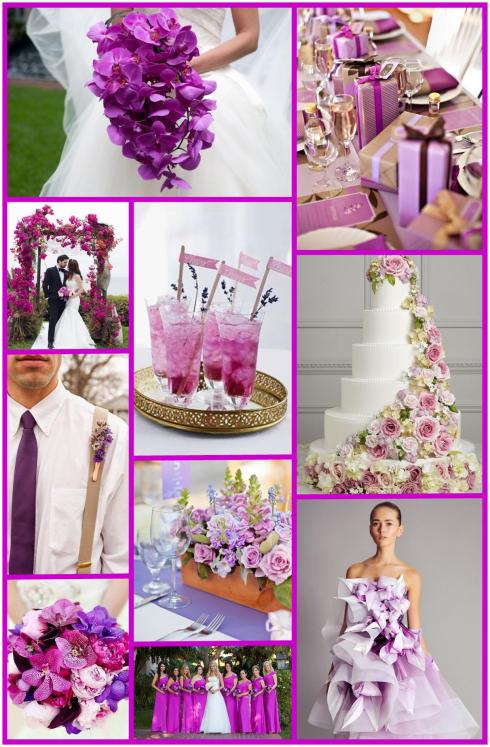 Raidant Orchid Wedding Inspriation Guide