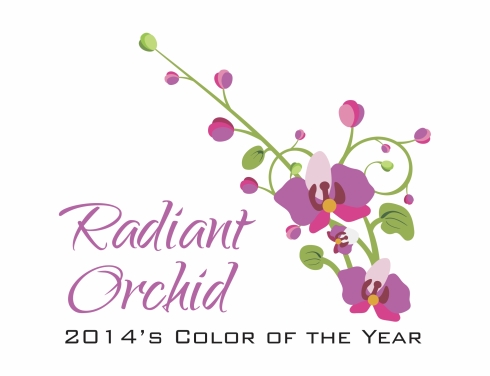 Pantone's 2014 Color of the Year - Radiant Orchid